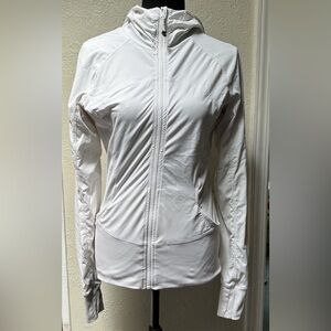 Lululemon Hooded Nulu Define Ruched Yoga Jacket - Flux- Size 8 (Special Edition)